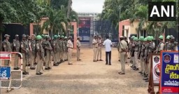 Andhra: Security tightened at Rajahmundry central jail ahead of Chandrababu Naidu’s questioning